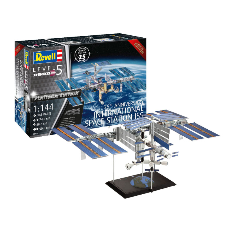 Coffret cadeau ISS Platinum Edition 25ème anniversaire - 1/144 - REVELL 05651