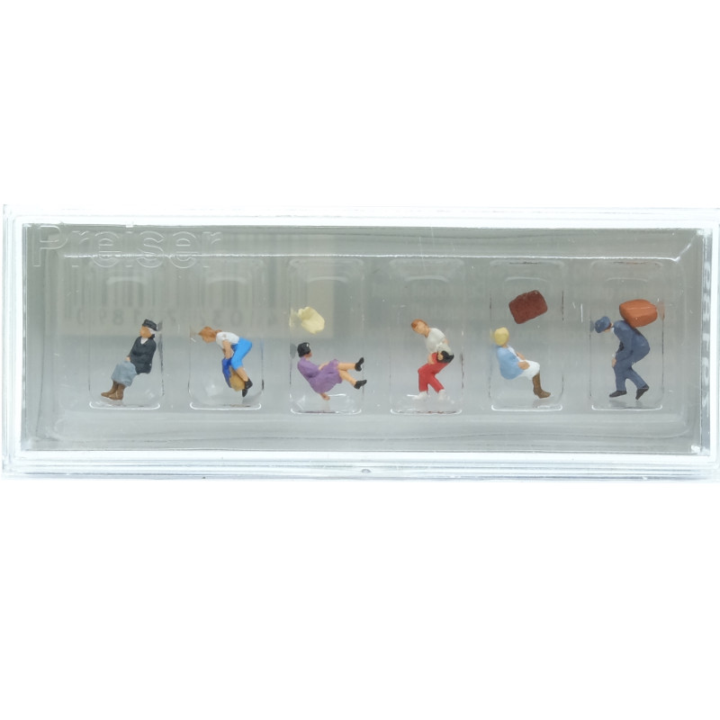 Voyageurs assis - N 1/160 - PREISER 79189