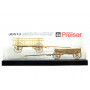 2x charettes - HO 1/87 - PREISER 30413