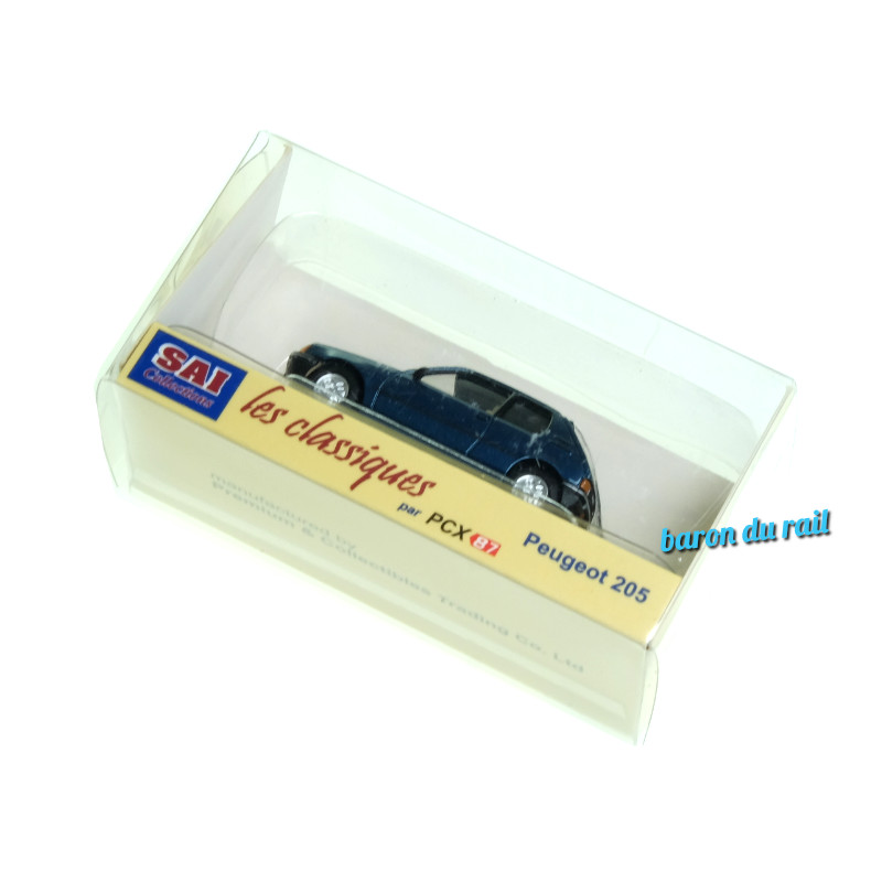 PEUGEOT 205 CABRIOLET BLACK PREMIUMClassixxs 1/87 Réf PCX870503 - La Boutique D'ALAIN