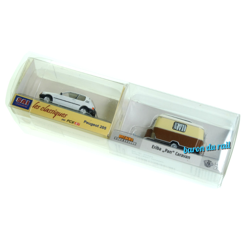 Caravane Eagle Blanche Cirque Bouglione - échelle 1/87 HO/H0 - Miniature Neuve