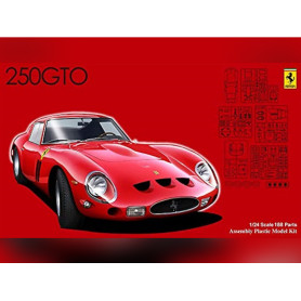 Ferrari 250GTO Special Version (avec roues à rayons) - 1/24 - FUJIMI 126661
