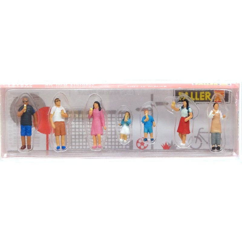 Chez le vendeur de glaces - HO 1/87 - FALLER 151697