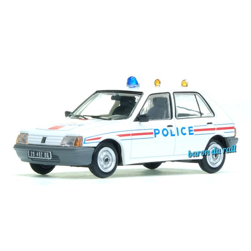 Peugeot 205 GE police - HO 1/87 - REE CB-155
