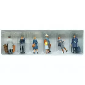 Voyageurs sur le quai - HO 1/87 - PREISER 10513