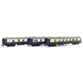 Coffret 3 voitures CIWL WP ép II 1/160 N - LS Models 79173