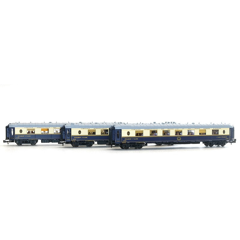 Coffret 3 voitures CIWL WP 1934 1/160 N - LS Models 79170