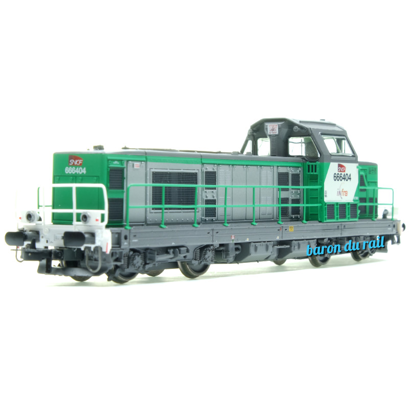 Locomotive diesel BB 466404 Infra digital son - ép VI - HO 1/87 - JOUEF HJ2442S