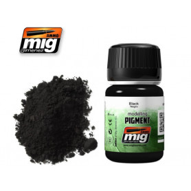 Pigments noirs 35 ml - AMMO MIG 3001