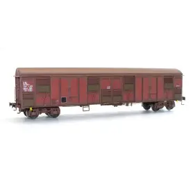 Wagon Gass 1-16 rouge UIC SNCF époque IV - HO - LS Models 30345