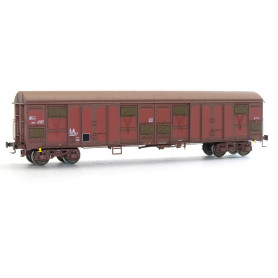 Wagon Gahldss 19-06 Brun UIC SNCF ép IV et V - HO - LS Models 30347