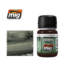 Effet de patine wash salissures panzer gris 35 ml - AMMO MIG 1202