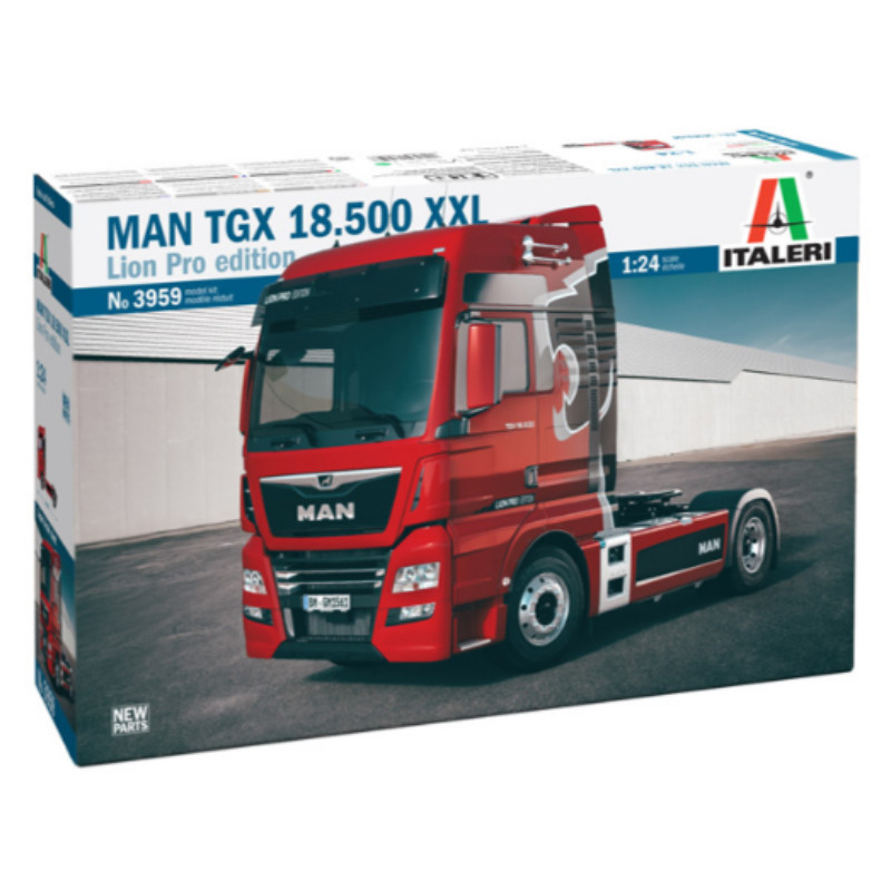 MAN TGX 18.500 XXL Lion Pro Edition - échelle 1/24 - ITALERI 3959