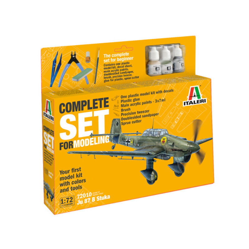 Set Set Ju87B Stuka - échelle 1/72 - ITALERI 72010