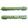 Autorail RGP 2 X-2705 vert olive SNCF Lyon-Vaise Ep. III analogique - HO 1/87 - REE MB-172