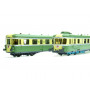 Autorail RGP 2 X-2703 vert olive SNCF Marseille Ep. III analogique - HO 1/87 - REE MB-173