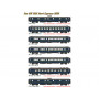 Coffret 7 voitures Nord Express CIWL 1936 éclairées - HO 1/87- LS Models MW1001
