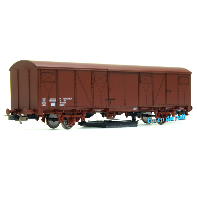 Wagon nettoyeur de voies GBs 76 - HO 1/87 - PIKO 97133
