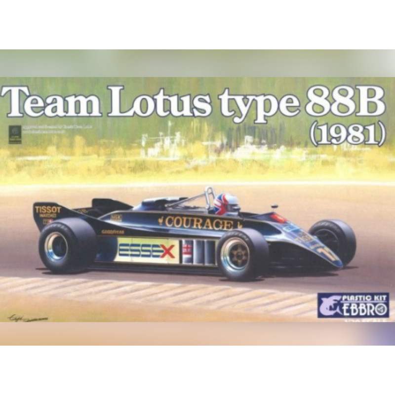 Team Lotus type 88B 1981 - 1/20 - EBBRO 010