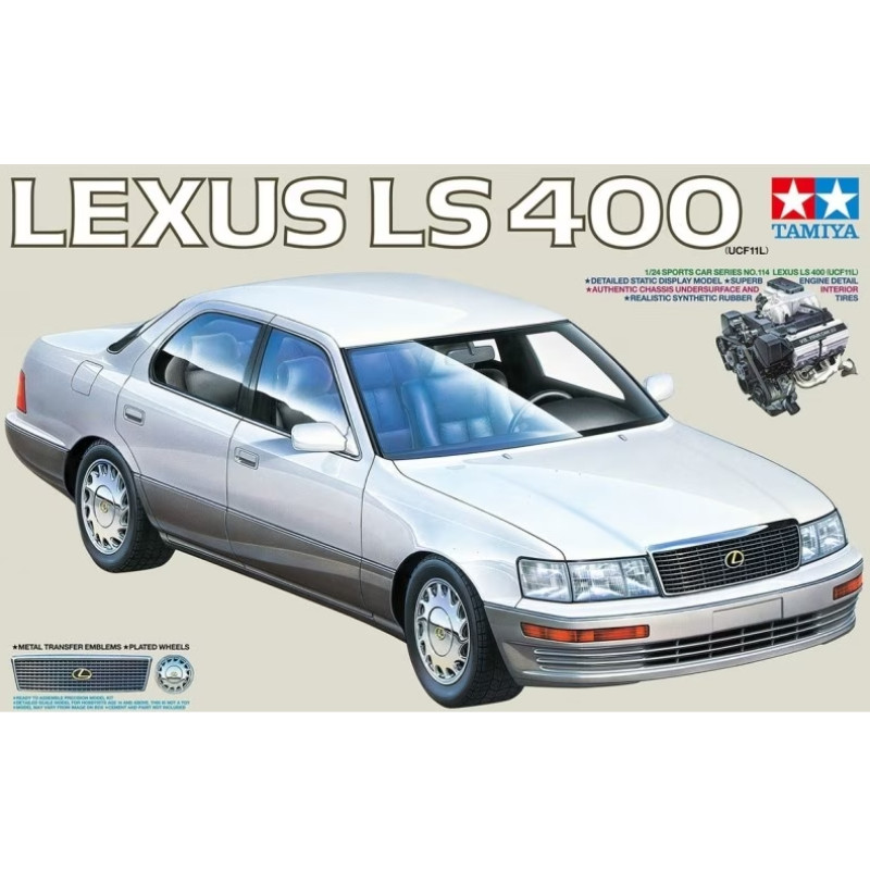 Lexus LS400 (UCF11L) - échelle 1/24 - TAMIYA 24114
