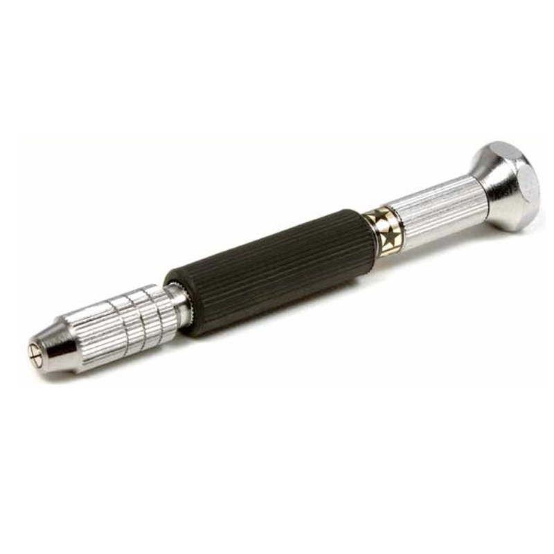 Drill à main pour forêts de 0,1 à 3,2mm - TAMIYA 74112