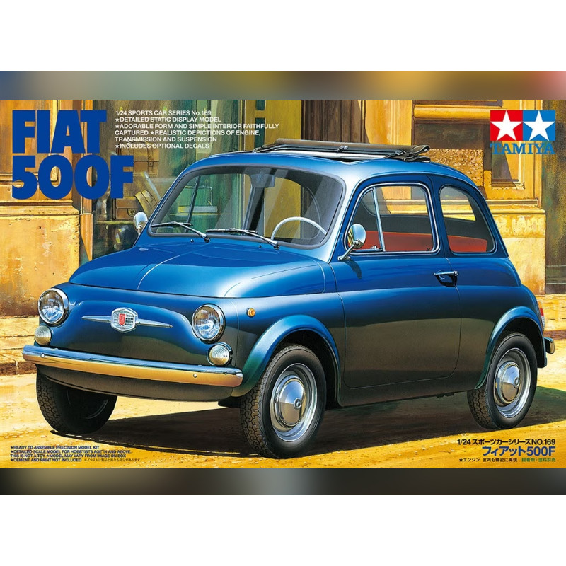 Maquette Fiat 500F - échelle 1/24 - TAMIYA 24169