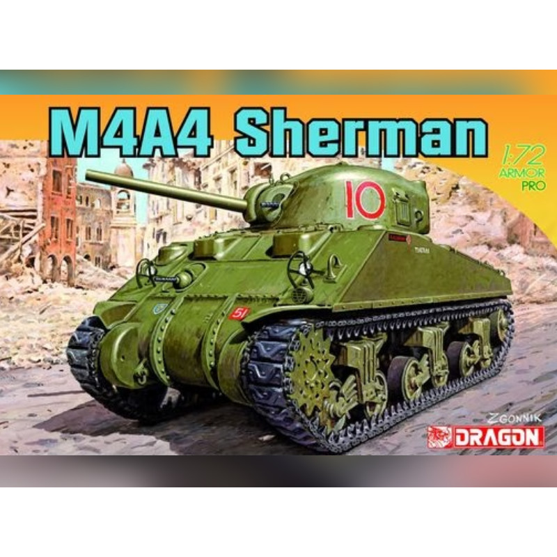 M4A4 Sherman - 1/72 - DRAGON 7311