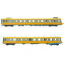 Autorail RGP 2 X-2706 Moderne Orange-béton SNCF Ep.IV digital son - HO 1/87 - REE MB-175S