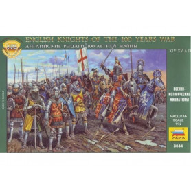 Chevaliers anglais Guerre de 100 ans - 1/72 - ZVEZDA 8044