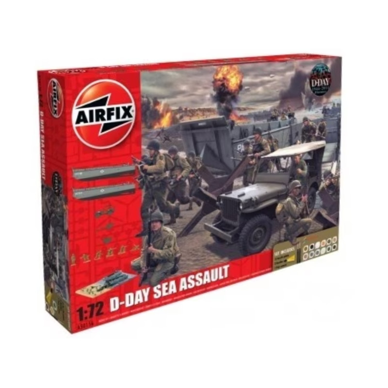 Diorama D-Day Assaut Kit complet - 1/72 - AIRFIX A50156A