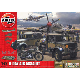 Diorama D-Day Assaut aérien Kit complet - 1/72 - AIRFIX A50157A