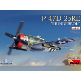 P-47D-25RE Thunderbolt - échelle 1/48 - MINIART 48009