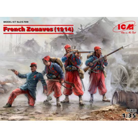 Zouaves français 1914 WWI - 1/35 - ICM 35709