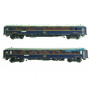 Coffret 2 voitures Nord Express CIWL 1936 éclairées - HO 1/87- LS Models MW1001-1