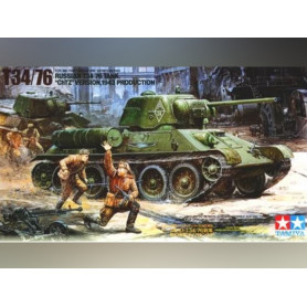 T34/76 russe Version "ChTZ", production 1943 WWII - 1/35 - Tamiya 35149