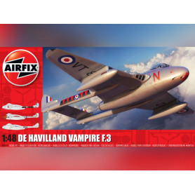 De Havilland Vampire F.3 - 1/48 - AIRFIX A06107