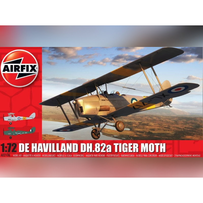 De Havilland DH.82a Tiger Moth - 1/72 - AIRFIX A02106