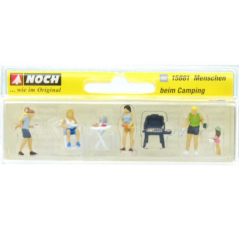 Au camping - HO 1/87 - NOCH 15881