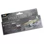 Set 8x peinture acrylique Avion allemand WWII - REVELL 36200