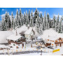 Set village en hiver à la montagne - HO 1/87 - FALLER 190142