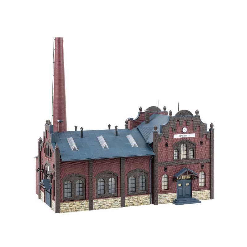 FALLER 191796 Modèle mensuel d'usine avec cheminée, kit, échelle H0 - Lokschuppen Berlinski