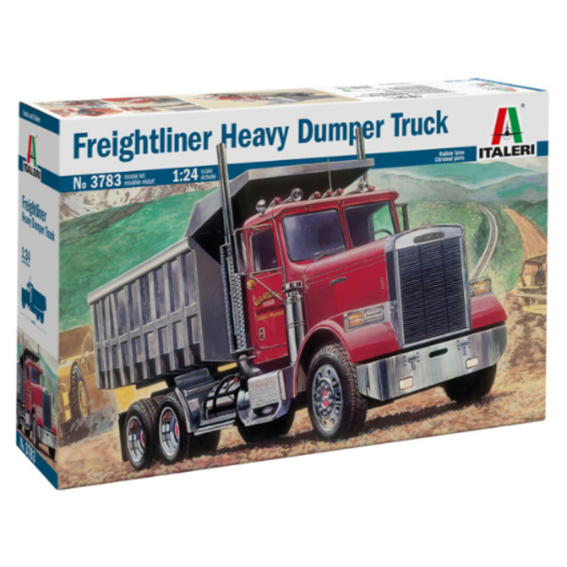 Camion benne Freightliner1 - échelle 1/24 - ITALERI 3783