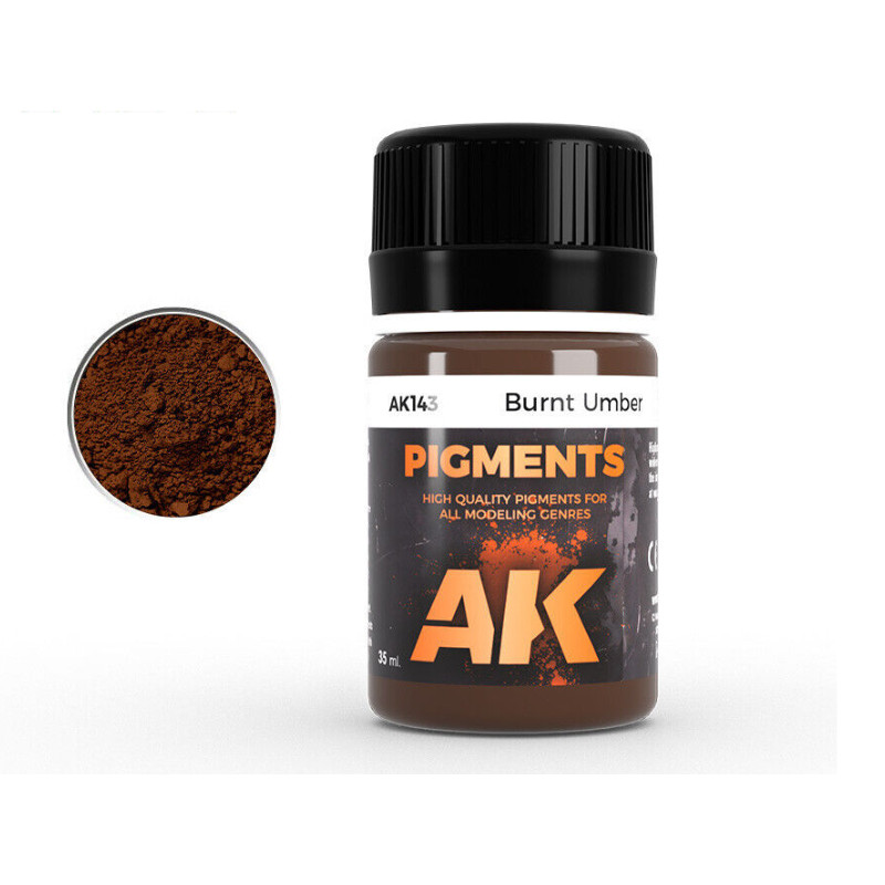 Pigment terre d'ombre brûlée 35ml - AK INTERACTIVE AK143