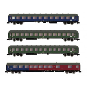 Coffret 16 pièces Train électrique noël - Locomotive , 12 rails et