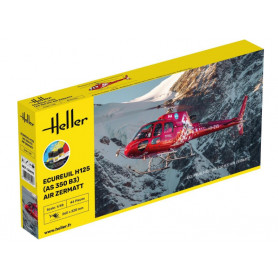 Hélicoptère Ecureuil H125 AS350 B3 kit complet - 1/48 - HELLER 56490