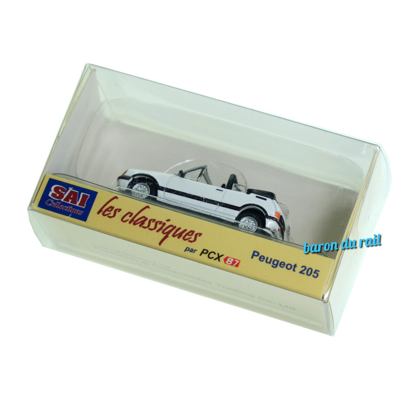 Coffret SAI 6320 – 6 Peugeot 205 Cabriolets Miniatures – Échelle 1/87 – Collection Neuve