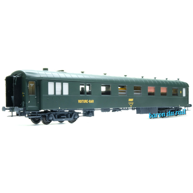 Voiture bar Ocem PL B3r ép. IVa SNCF - HO 1/87 - LS Models MW40945