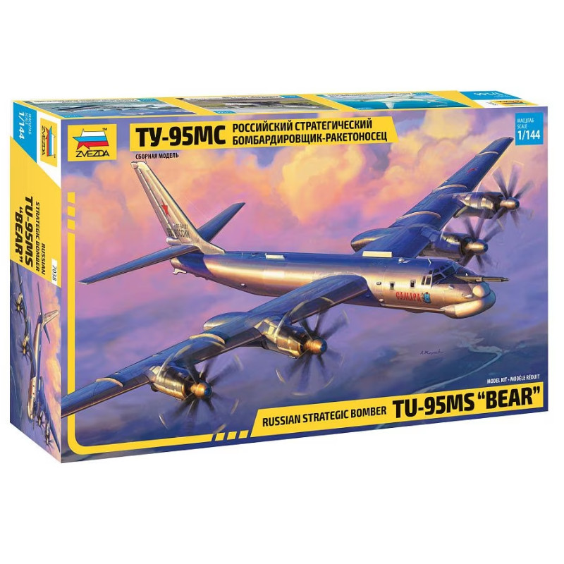 Tupolev Tu-95MS "Bear" - 1/144 - ZVEZDA 7038