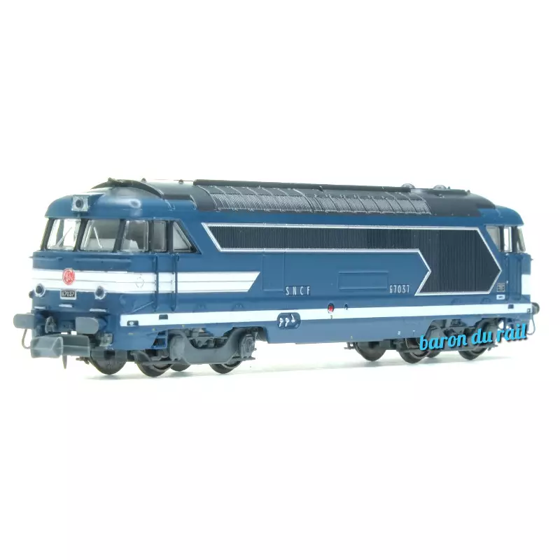 Locomotive diesel BB 67037, SNCF ép III-IV - digitale son - N 1/160 - REE NW-322S