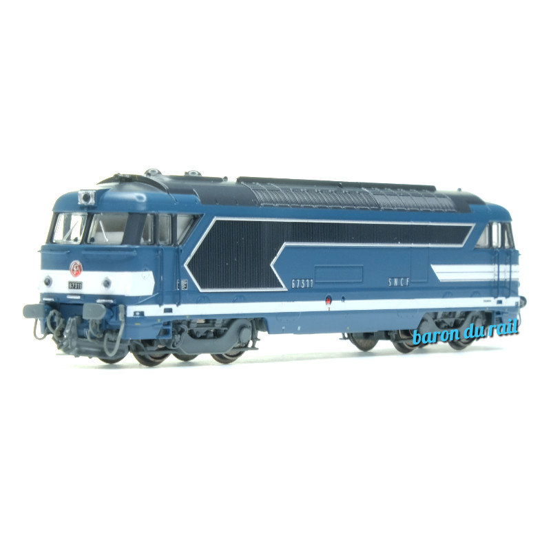 Locomotive diesel BB 67311, SNCF ép III-IV - analogique - N 1/160 - REE NW-325